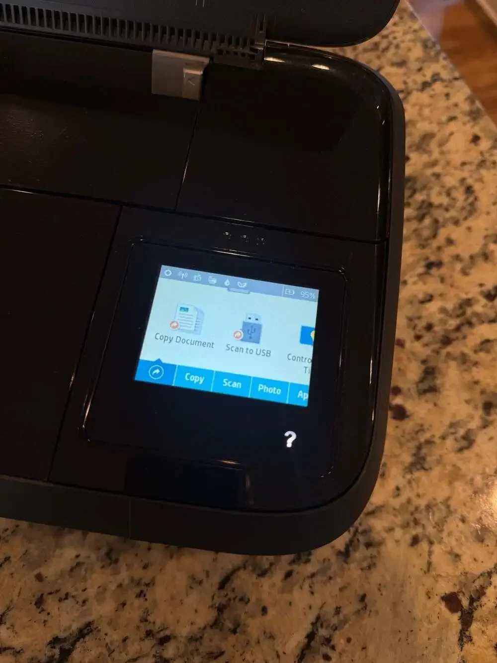 HP OfficeJet 250 Mobile All-in-One Printer tested works great !